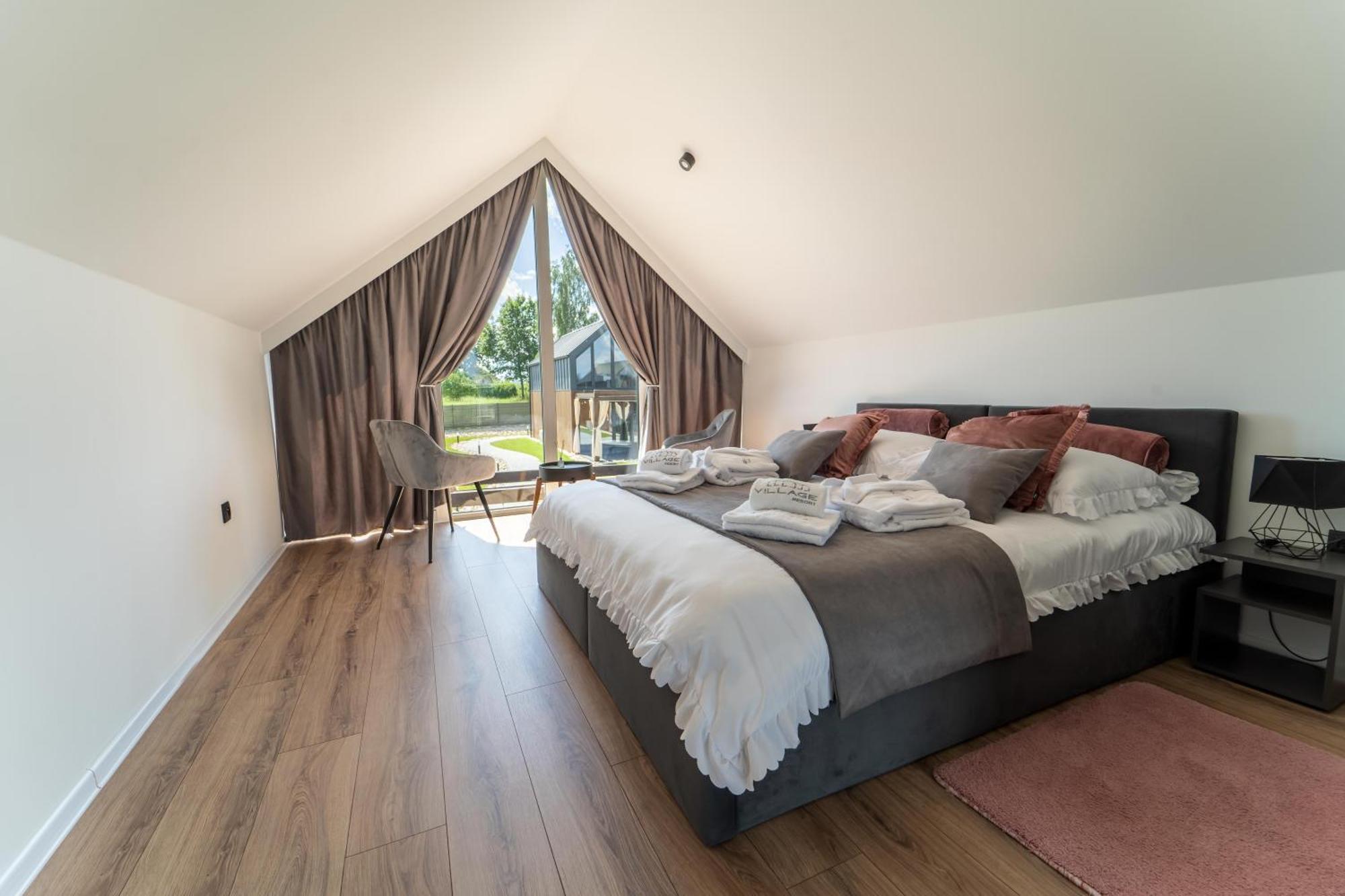 Tworkowa Village Resort Sauna & Jacuzzi & Netflix חדר תמונה